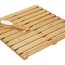 Esterilla Madera Para Ducha