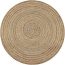 Alfombra Yute Redonda 90 Cm