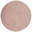 Alfombra Redonda Rosa Palo