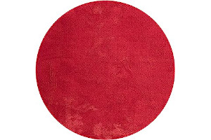 Alfombra Roja Redonda