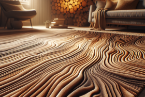 Alfombras con efecto madera: Naturalidad y calidez